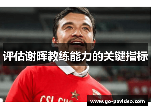 评估谢晖教练能力的关键指标