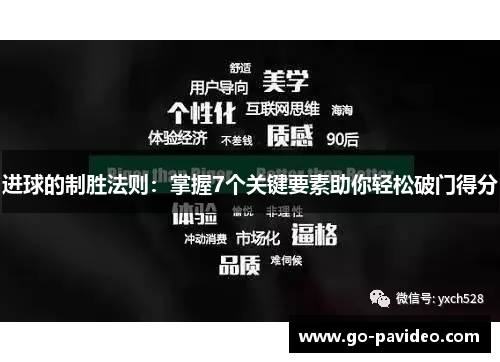 进球的制胜法则:掌握7个关键要素助你轻松破门得分 进球的制胜法则:掌握7个关键要素助你轻松破门得分